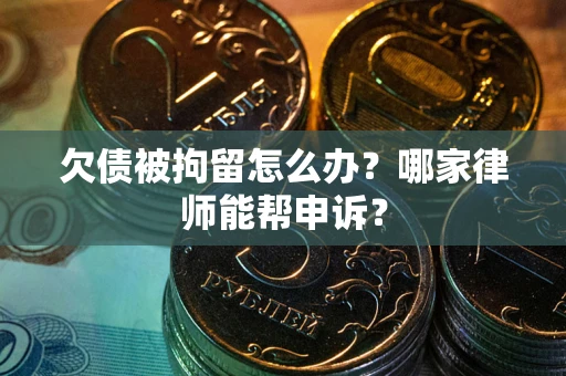 济南欠债被拘留怎么办？哪家律师能帮申诉？