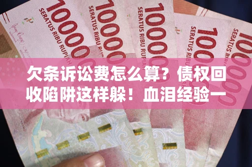 济南欠条诉讼费怎么算？债权回收陷阱这样躲！血泪经验一次讲透