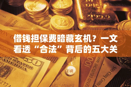 济南借钱担保费暗藏玄机？一文看透“合法”背后的五大关键陷阱