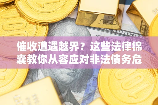 济南催收遭遇越界？这些法律锦囊教你从容应对非法债务危机